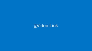 #Video Link
 