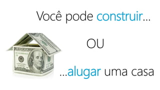construir
alugar
 