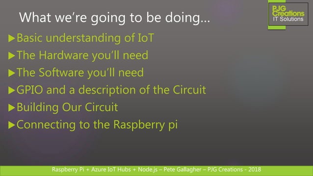 Azure IoT Hubs with Raspberry Pi and Node.js