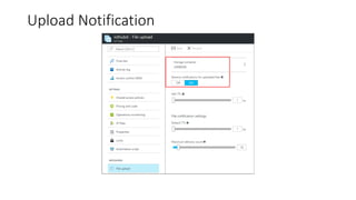 Upload Notification
 