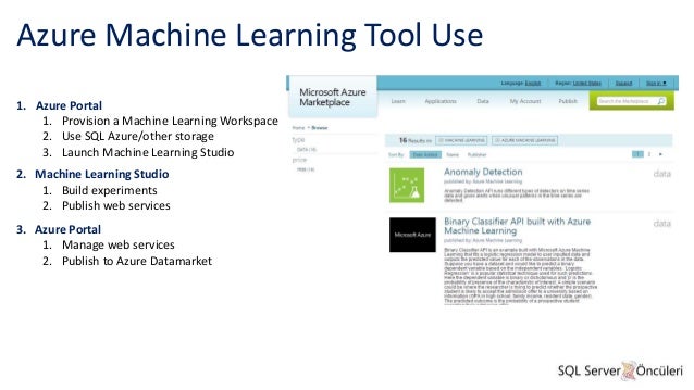 table www.mathematical prediction learning Azure tahminleme modelleri ile machine