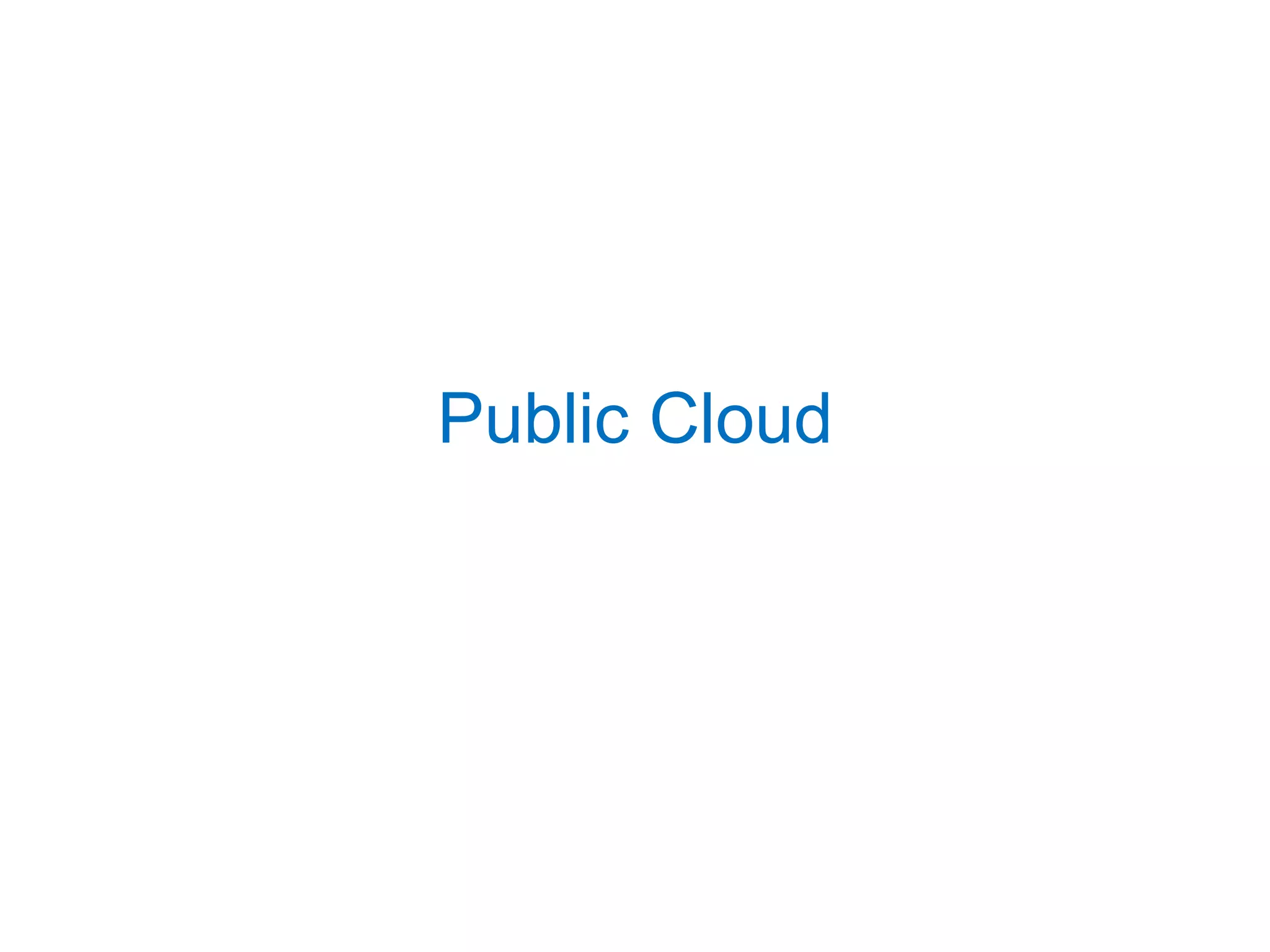 Public Cloud