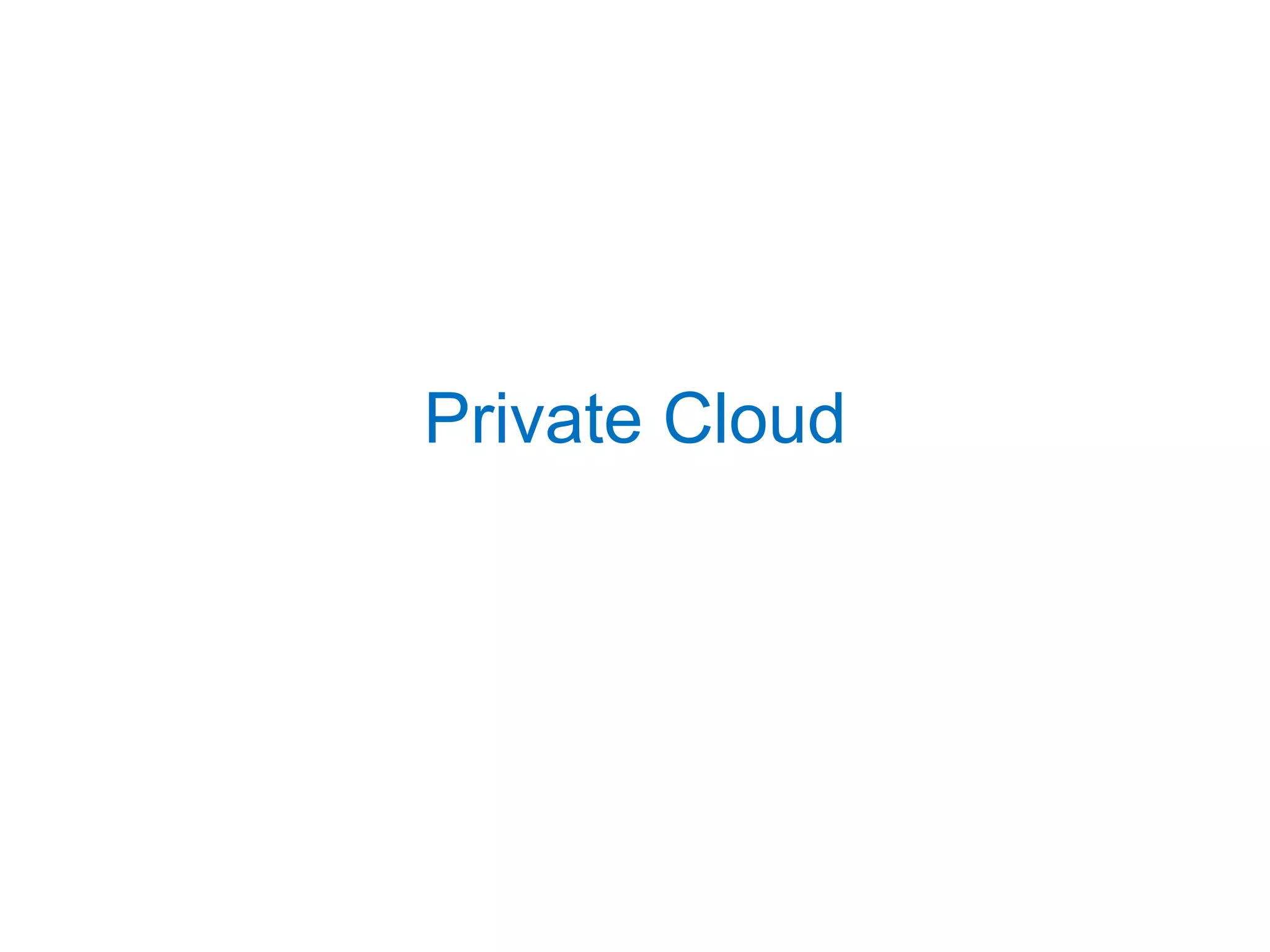 Private Cloud