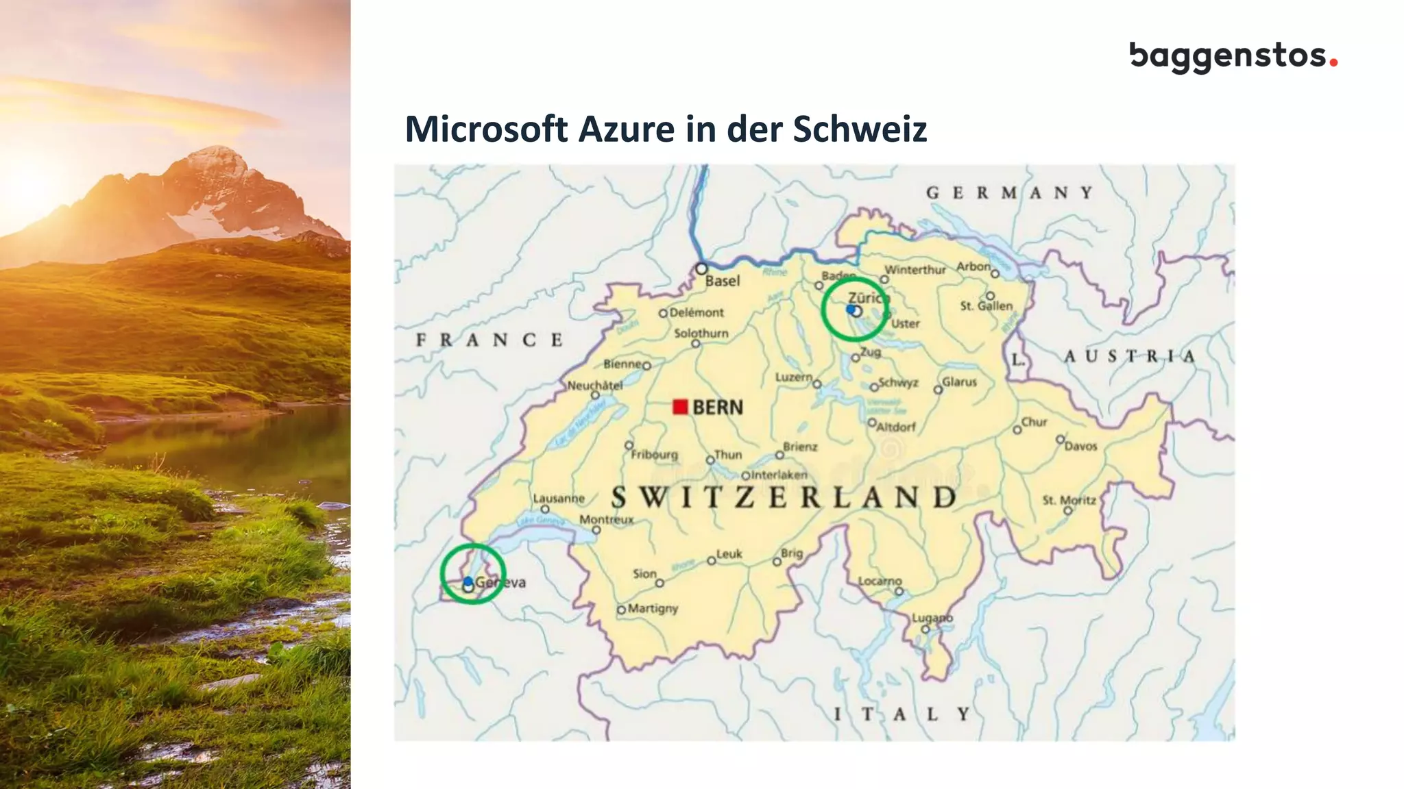 Microsoft Azure in der Schweiz
 