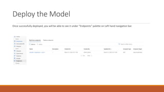 Azure ML Studio | PPTX