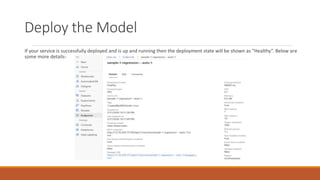 Azure ML Studio | PPTX