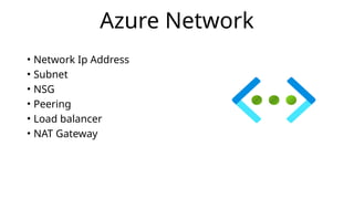 Azure Network and its uses and advantages | PPTX