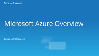 Azure overview with cloud fundamental and azure service | PPTX