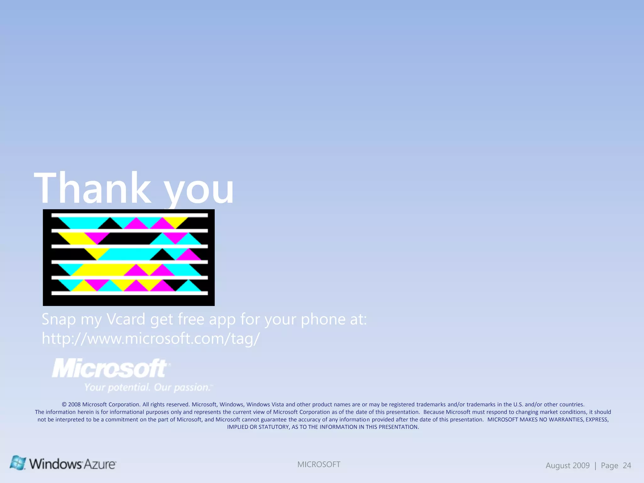 Maintenance: Local debugging, APIs for logging