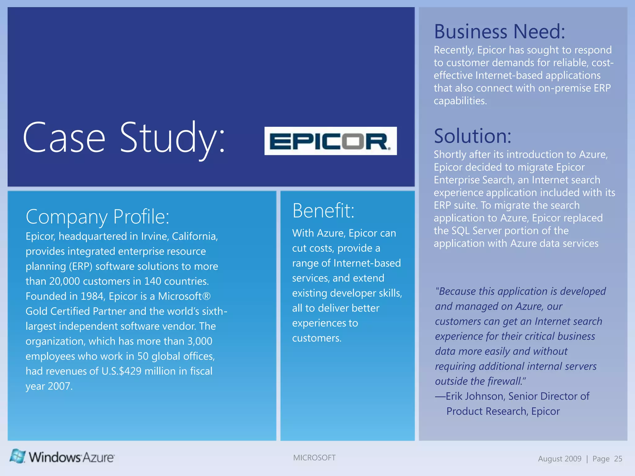 Management: APIs for deployment management