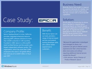 Management: APIs for deployment management