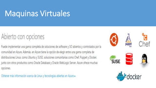 Maquinas Virtuales
 