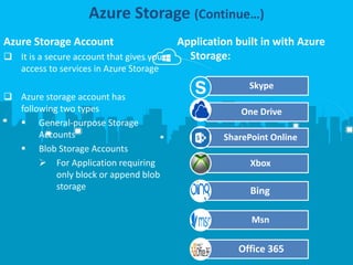 Azure Cloud Services | PPTX