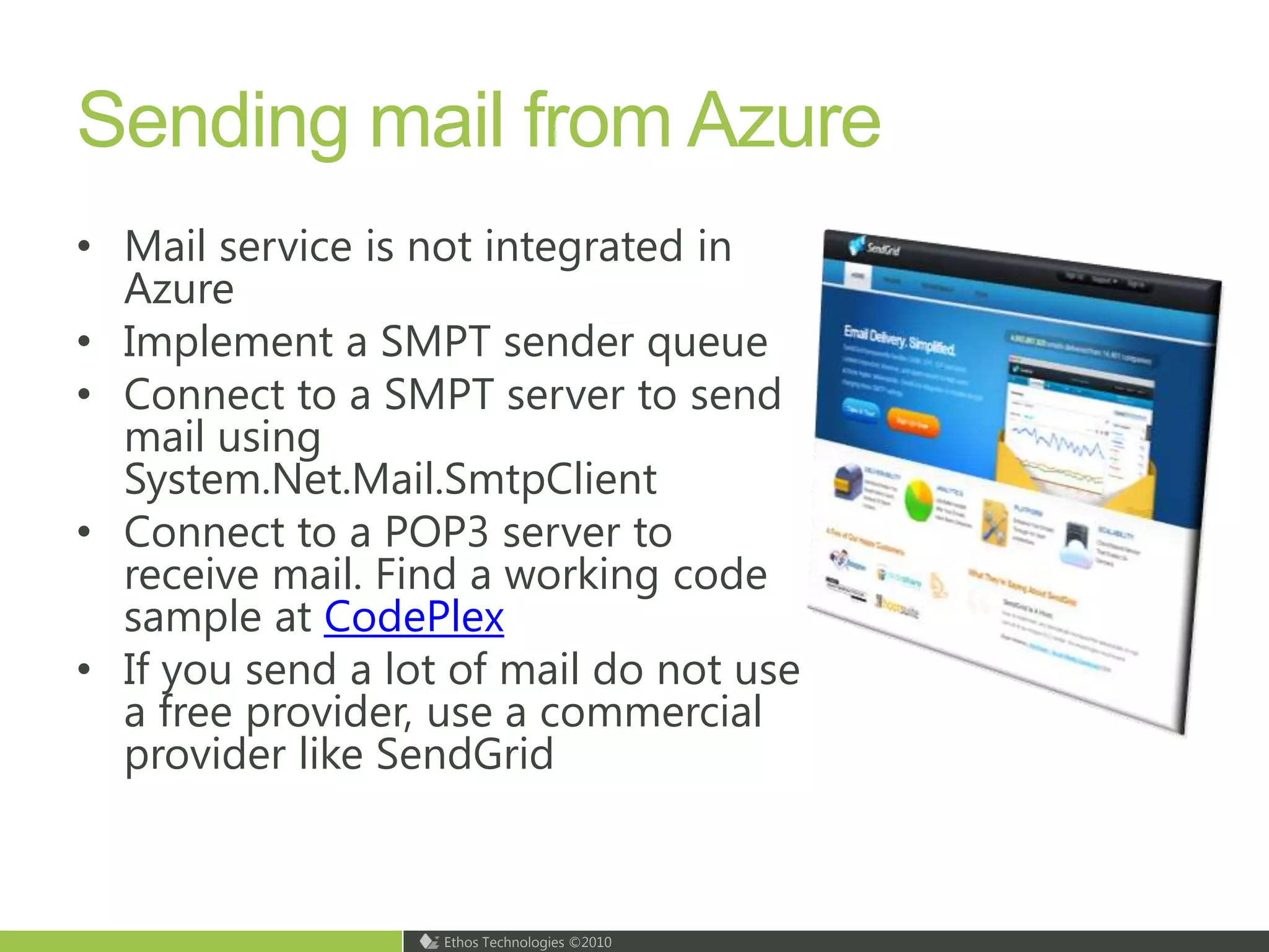 Architecture – Go multi-tenant!Multi-instance, single-tenantSingle-instance, multi-tenantTailspinTailspinInstance of Surveys for ClientCInstance of Surveys for ClientAInstance of Surveys (not client specific)Instance of Surveys for ClientBClientCClientCClientAClientAClientBClientB