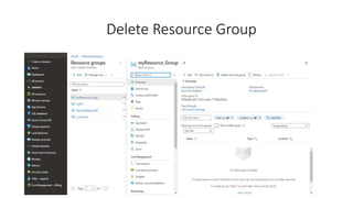 Azure resource group lock | PPTX