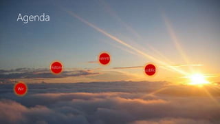 Agenda
Wir
Historie
Erkenntnis
Ausblick
 