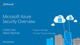 Azure security and Compliance | PPTX