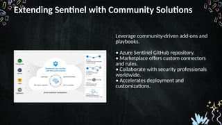 Sentinel Repositories Azure consumption presentation with screenshots | PPTX