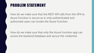 Azure serverless security | PPT