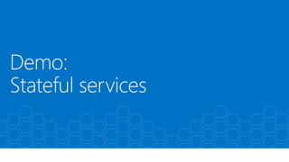 .NET microservices with Azure Service Fabric