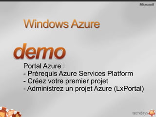 Les services sont hébergés dans les Data Centers