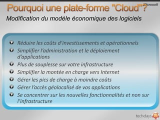  Infrastructure mutualisée