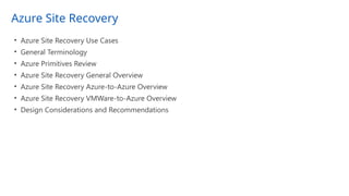 Microsoft Azure Site Recovery Overview And Use Cases PPTX microsoft-azure-site-recovery-overview-and-use-cases-pptx