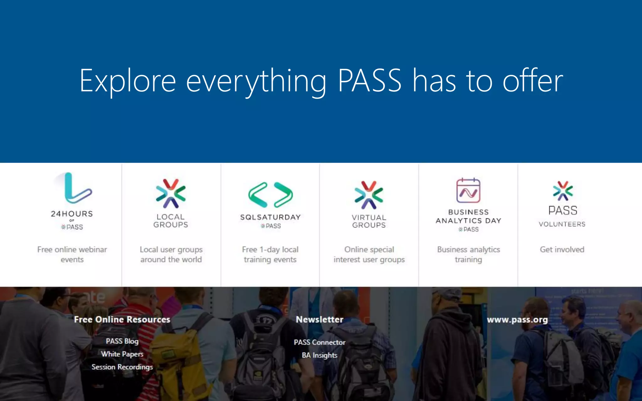 PASS VIRTUAL CHAPTERS 