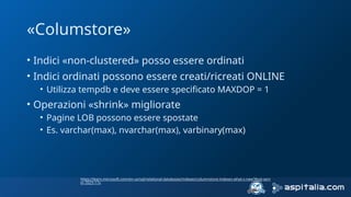 Azure SQL Database per dev: tutte le novità da non perdere | PPTX