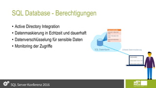 Azure SQL Database vs. Azure SQL Data Warehouse | PPTX