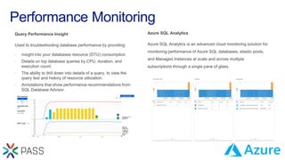Azure SQL Database Part 1 Setup and Monitoring | PPT