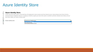 Azure Identity Store
 