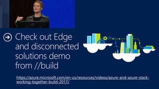 https://azure.microsoft.com/en-us/resources/videos/azure-and-azure-stack-
working-together-build-2017/
 