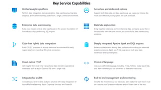 Key Service Capabilities
 