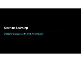 Machine Learning
Push rules for enforcement
to SDKs in data sources
Empower everyone with predictive insights
 