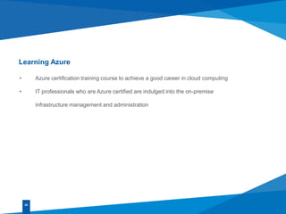 Azure training | PPTX
