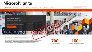 Microsoft Ignite
 