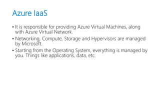 Everything you need to know about Azure Virtual Machines | PPTX