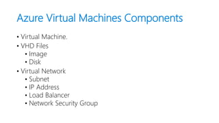 Everything you need to know about Azure Virtual Machines | PPTX