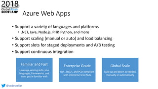 Azure Web Apps | PPTX