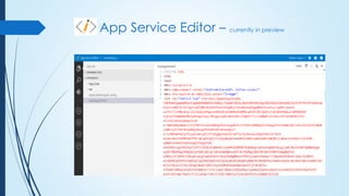 Azure web apps | PDF