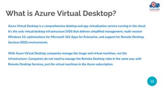How to use Microsoft Azure Virtual Desktop | PDF