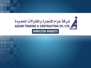 1PROJECTS
            COMPLETED




7/13/2012
 