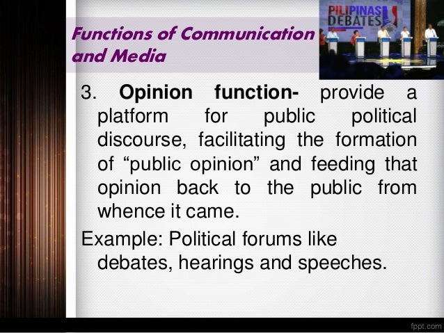 B 05 functions of communication and media