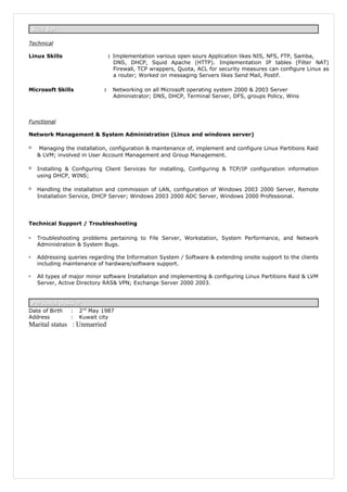 system administrator