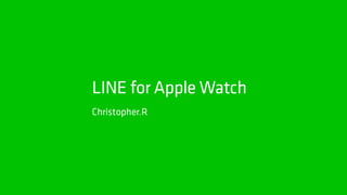 LINE for Apple Watch