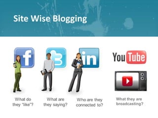 Site Wise Blogging

What they are
broadcasting?

 