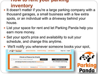 parking panda | PPTX