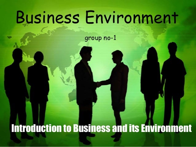 business environment ppt presentation download