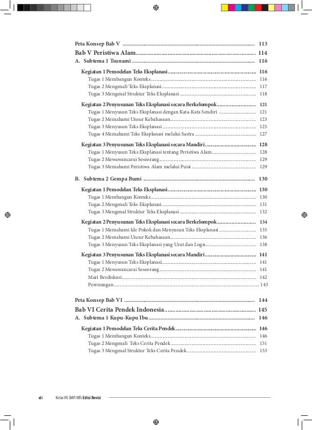 Buku Bahasa Indonesia 7 Smp Mts Siswa
